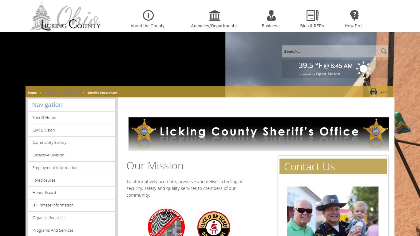 Licking County - Sheriff's Department